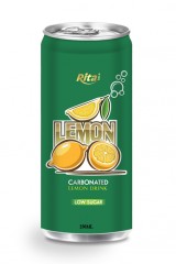 250ml carbonated lemon drink low sugar